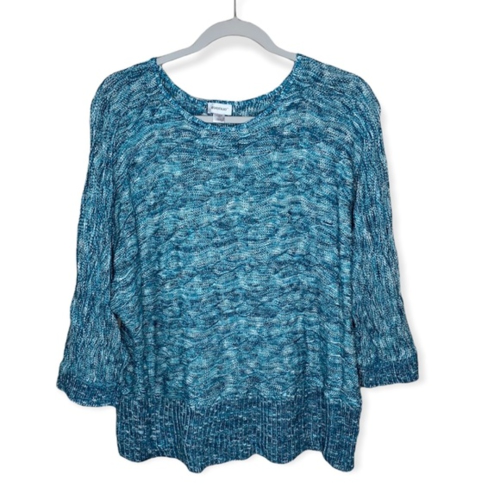 Avenue knit sweater 3/4 sleeves